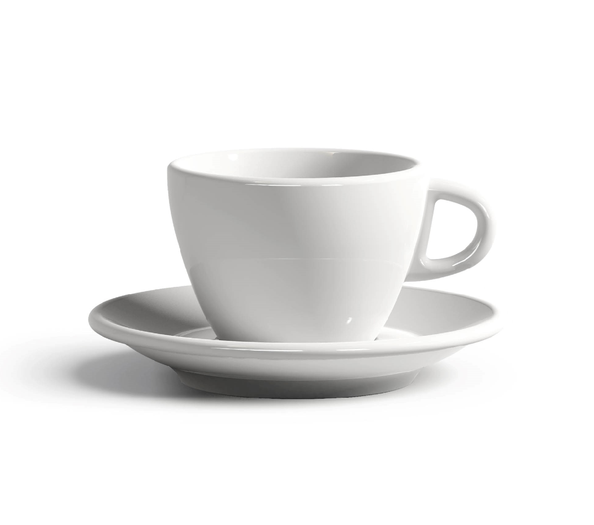 "VIOLA" Cappuccino Cups S 175ml - white